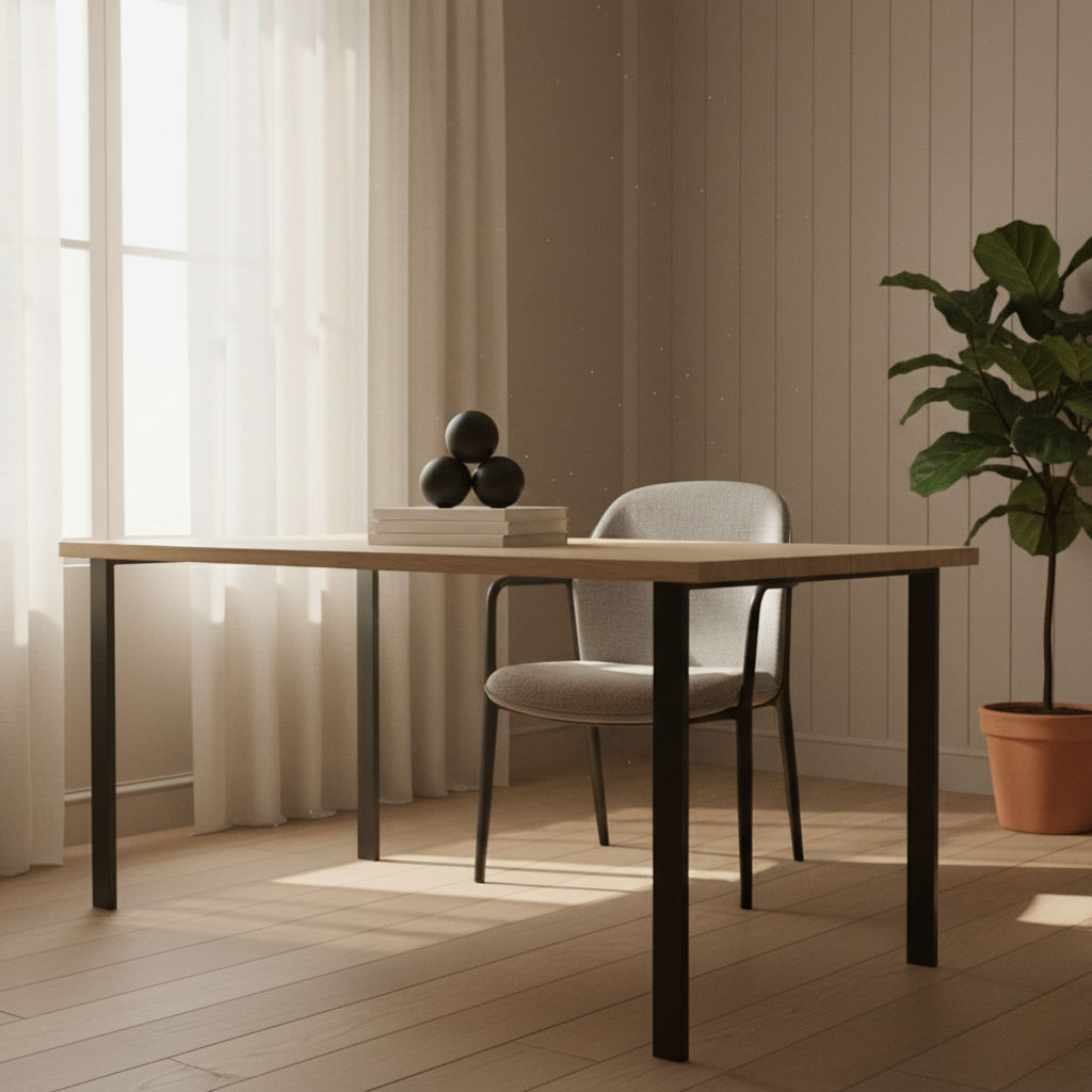 Set di Sfere Decorative Nero Opaco