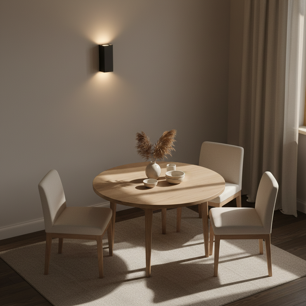 Lampada da Parete Minimalista Nera