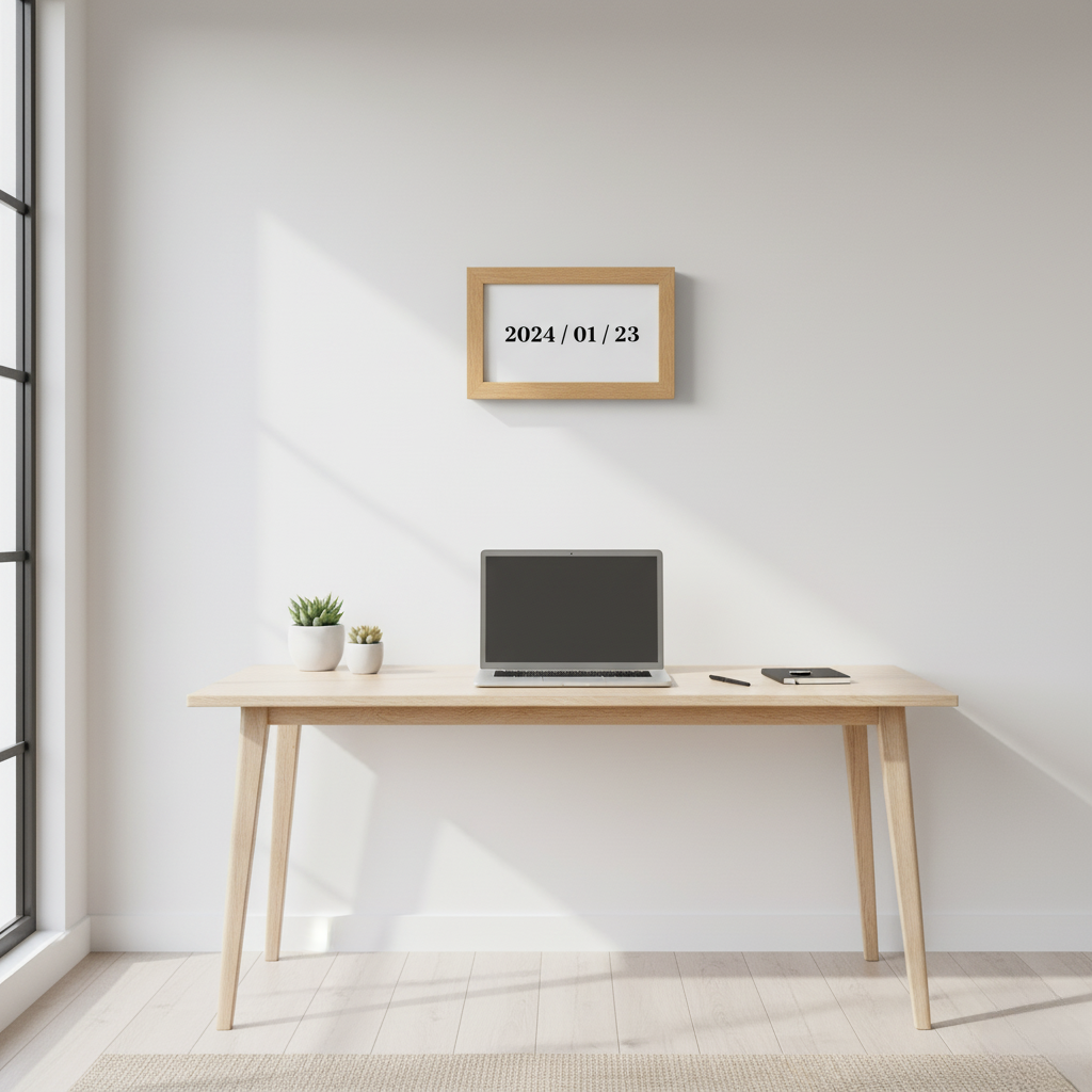 Cornice Calendario da Parete