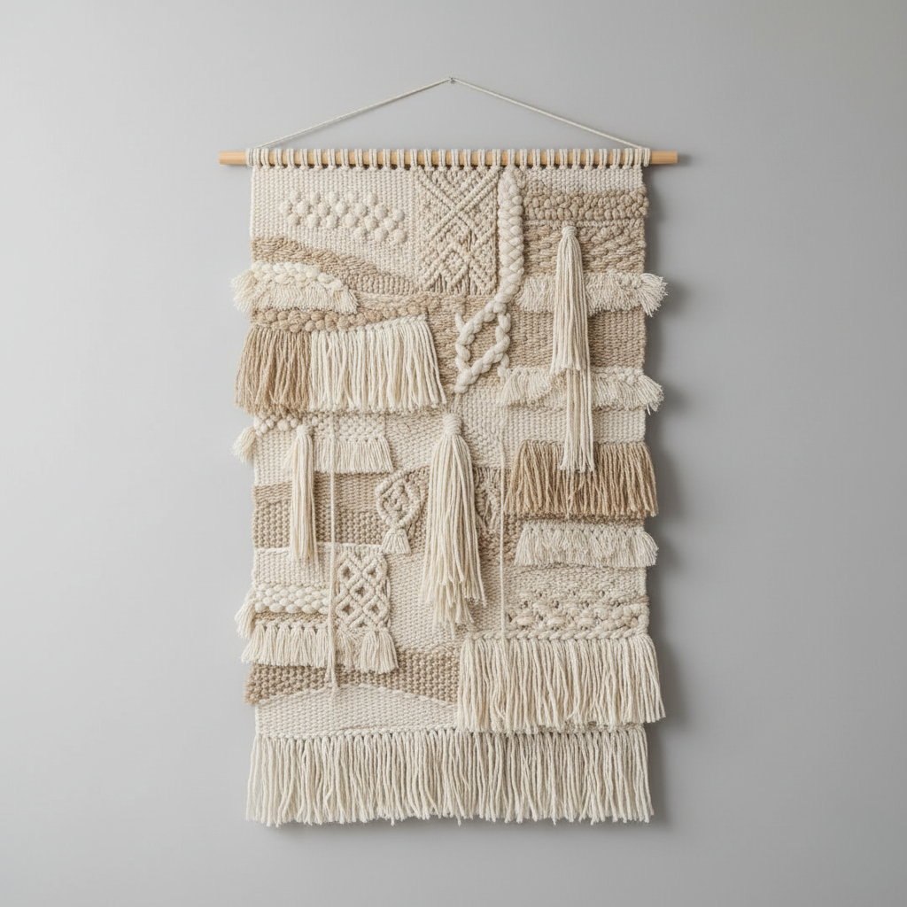 Arazzo da Parete Macramè Boho