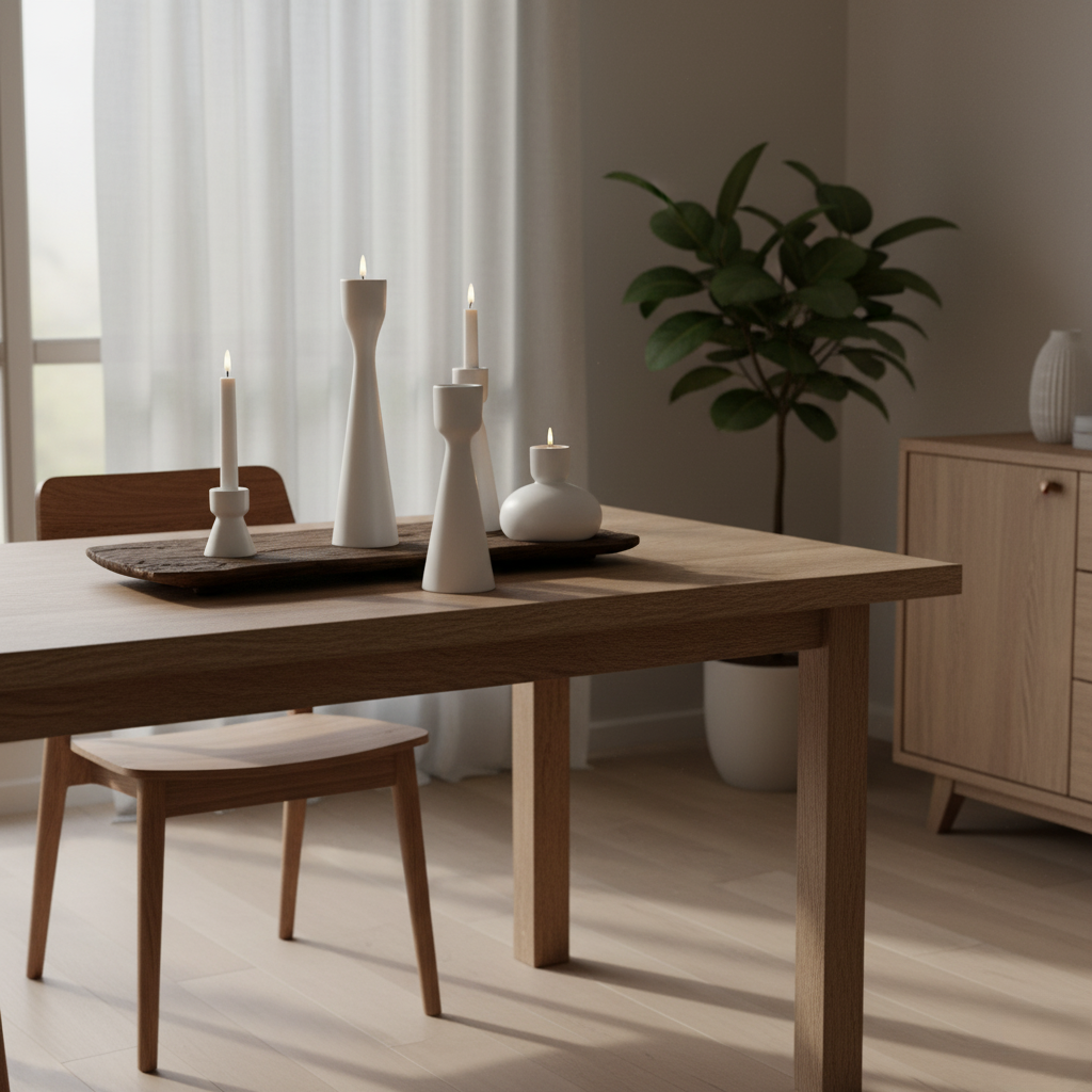 Set di Portacandele Minimalisti