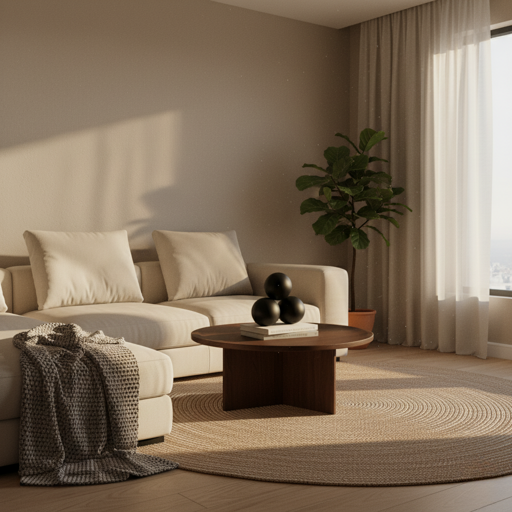 Set di Sfere Decorative Nero Opaco