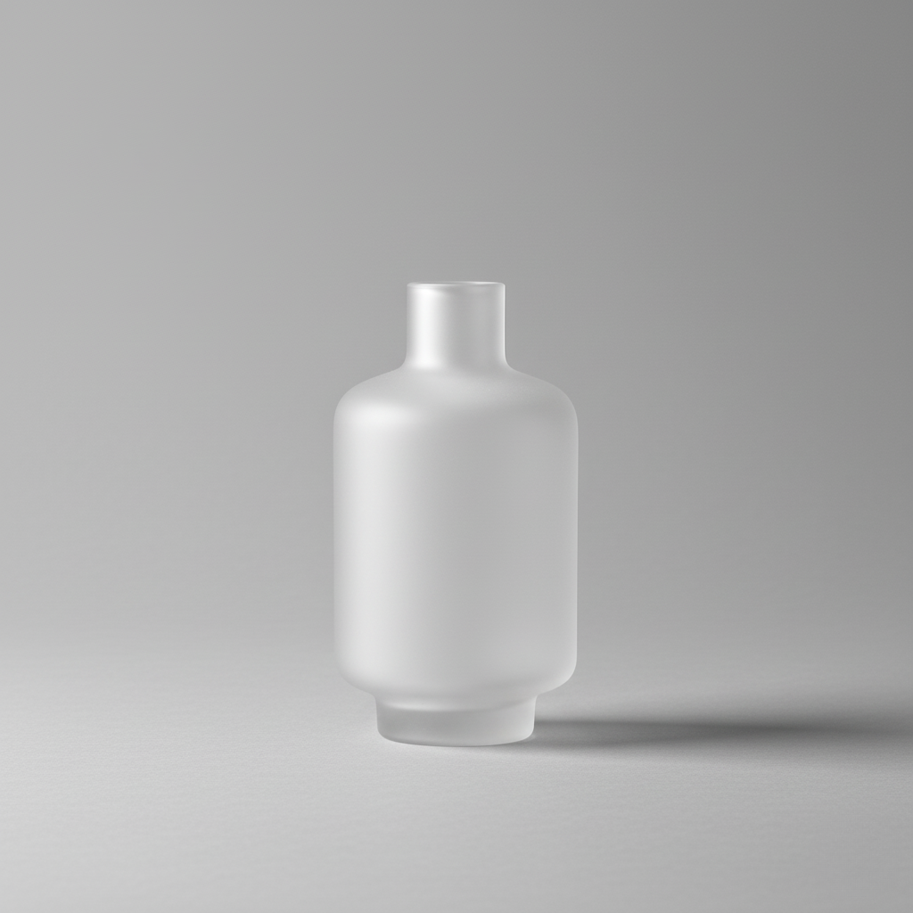 Vaso in Vetro Satinato – Eleganza Raffinata per la Tua Casa