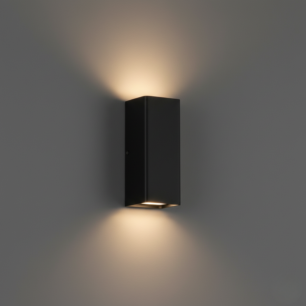 Lampada da Parete Minimalista Nera