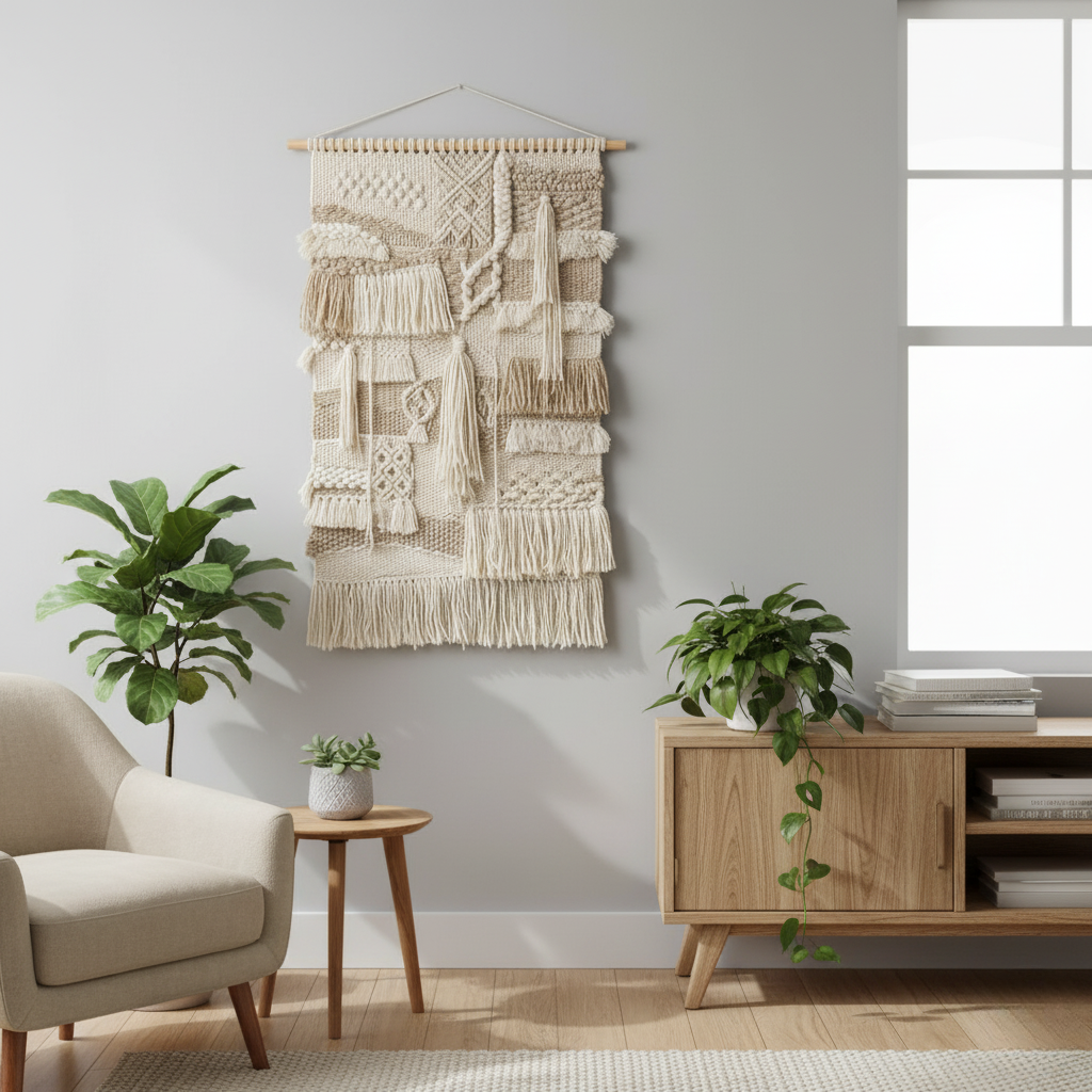 Arazzo da Parete Macramè Boho