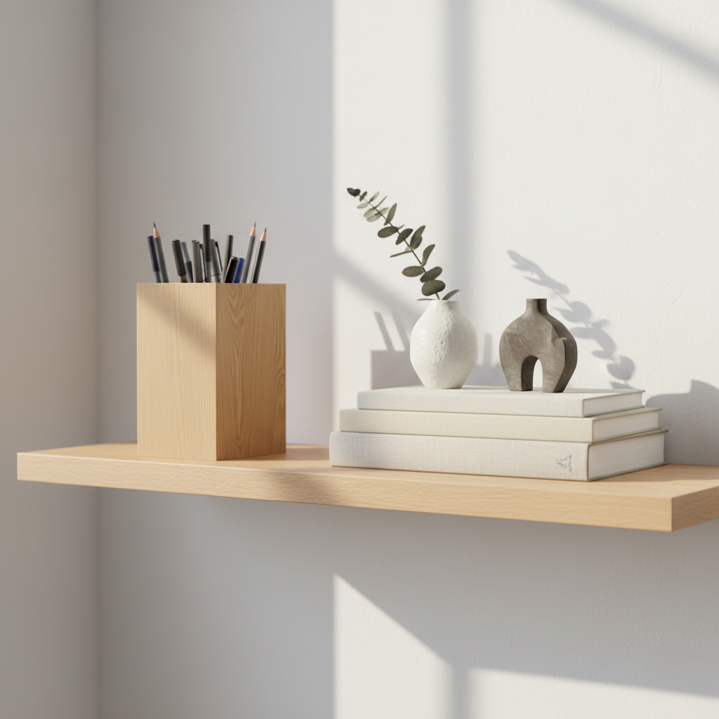 Organizzatore da tavolo in legno